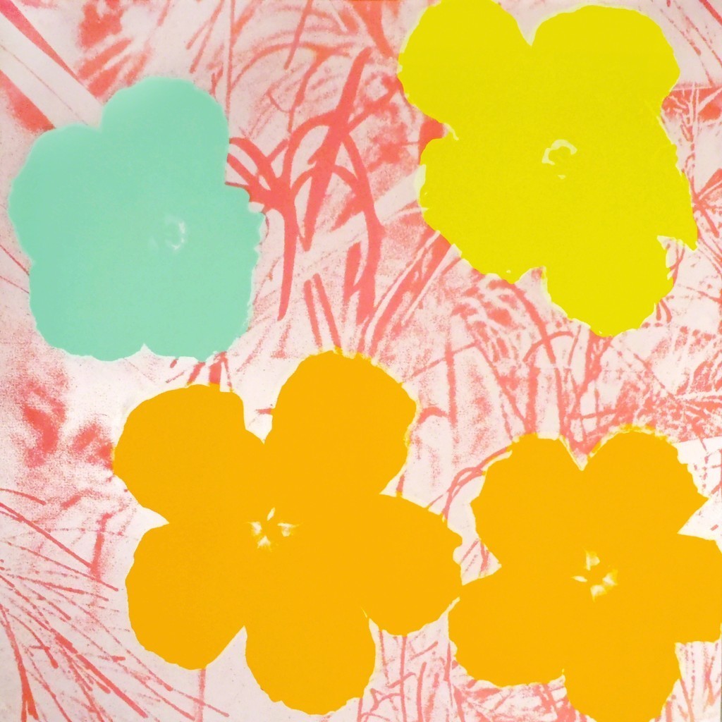 andy warhol, "flowers (ii.70)", 1970, zeit contemporary art