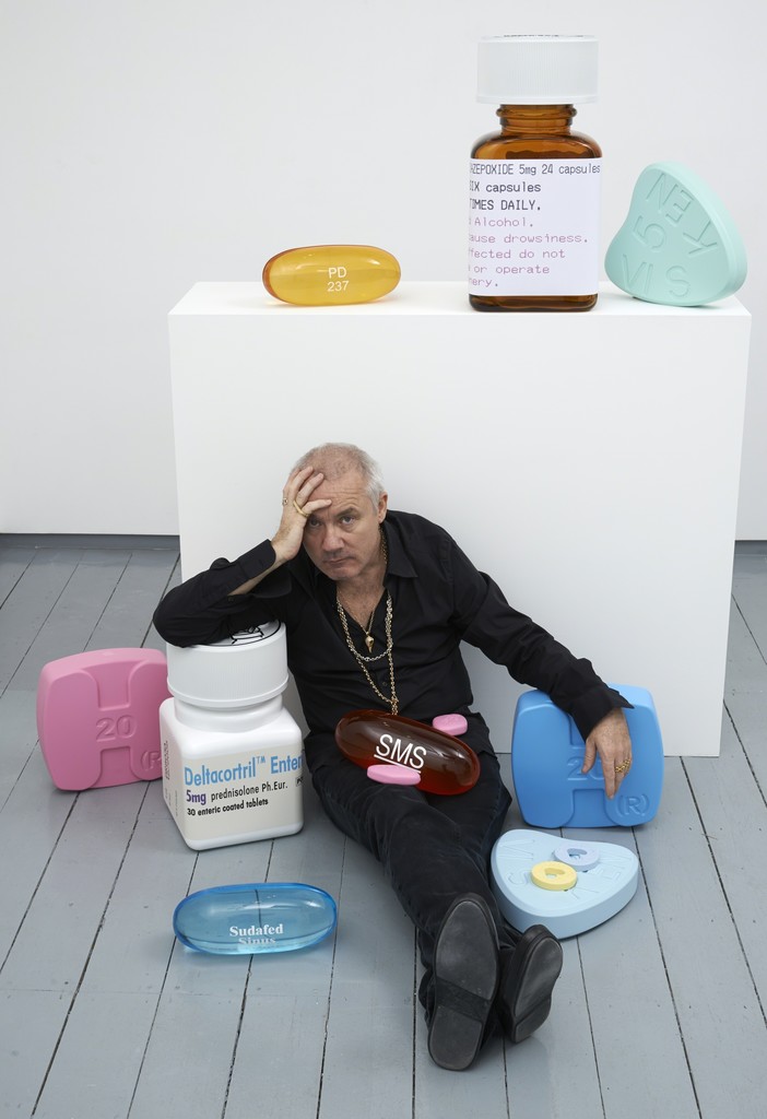 damien hirst schizophrenogenesis at paul stolper gallery