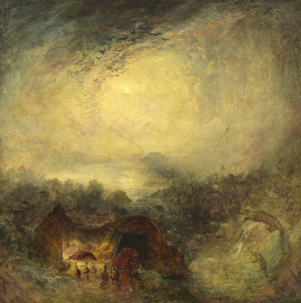 J M W Turner The Evening Of The Deluge Ca Artsy