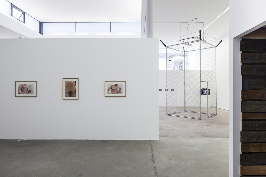 Installation view of "Fire and Forget. On Violence" at KW Institute for Contemporary Art. Photo: Timo Ohler Installation view of "Fire and Forget. On Violence" at KW Institute for Contemporary Art. Photo: Timo Ohler