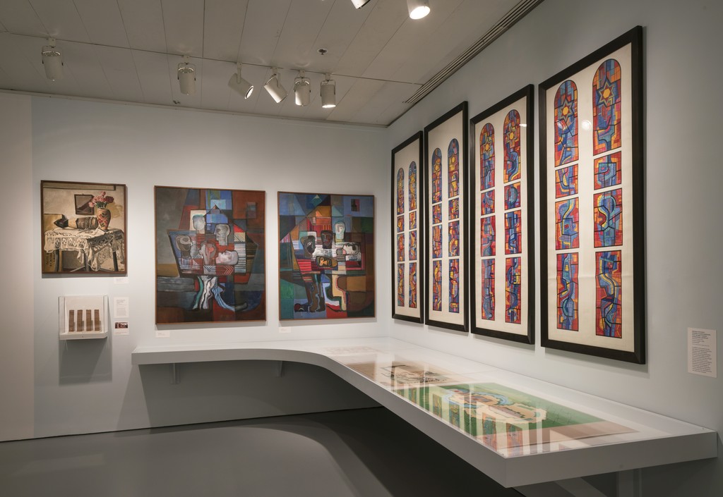 Installation view of "Roberto Burle Marx: Brazilian Modernist" at Jewish Museum, New York (2016). Photo by: David Heald Installation view of "Roberto Burle Marx: Brazilian Modernist" at Jewish Museum, New York (2016). Photo by: David Heald