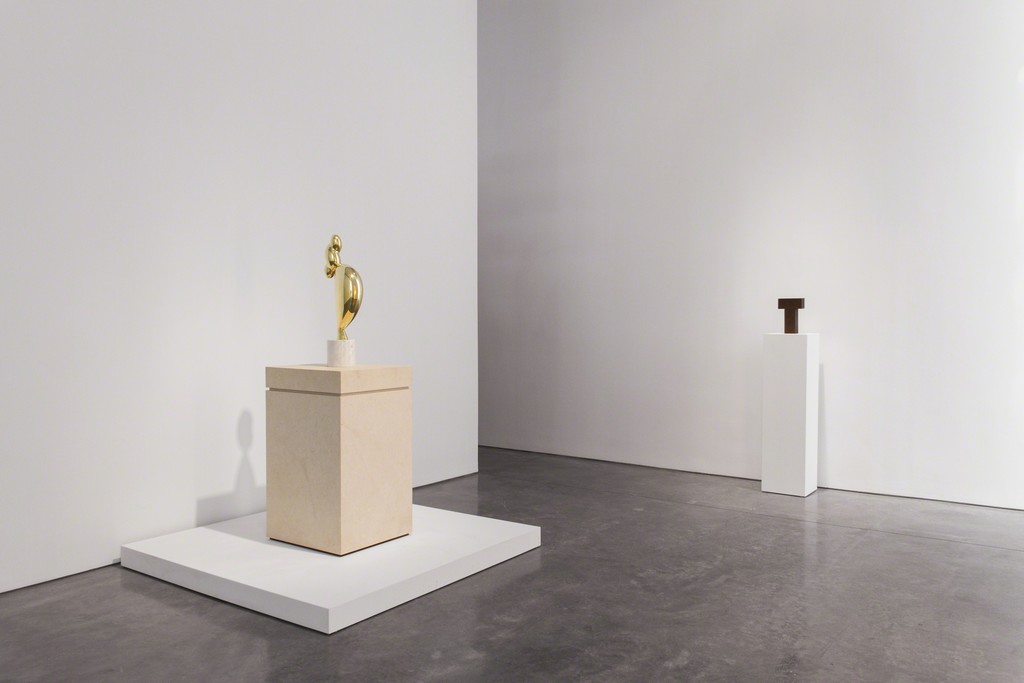 Installation view of Brancusi: Pioneer of American Minimalism at Paul Kasmin Gallery
Carl Andre artwork © VAGA, New York.
Constantin Brancusi artwork © Artists Rights Society (ARS), New York. Installation view of Brancusi: Pioneer of American Minimalism at Paul Kasmin Gallery
Carl Andre artwork © VAGA, New York.
Constantin Brancusi artwork © Artists Rights Society (ARS), New York.