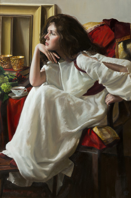Warren Prosperi, ‘In the Studio: Ali Waiting’, 2017, Vose Galleries