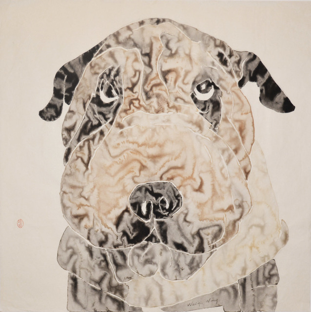 Weiqi Wang, ‘Wrinkles’, 2014, Painting, Chinese brush painting, Ronin Gallery