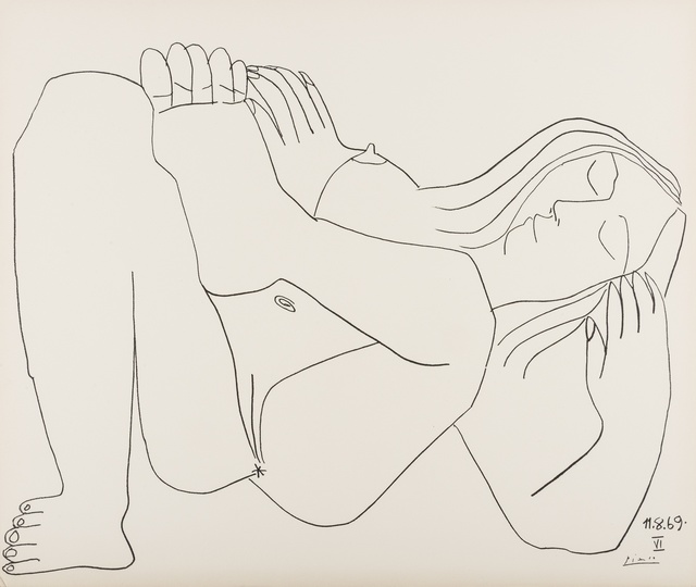 Pablo Picasso, ‘Femme Nue, nos. 11.8.69, nos. I & VI’, 1969, Forum Auctions