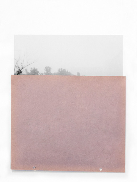 Odette England, ‘Frontier’, 2018, Photography, Archival Pigment Print, overlaid with Vintage Photo Album Page, KLOMPCHING GALLERY