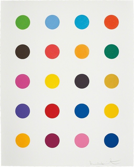 Damien Hirst, ‘Benzyloxyurea, from 40 Woodcut Spots’, 2011, Lougher Contemporary