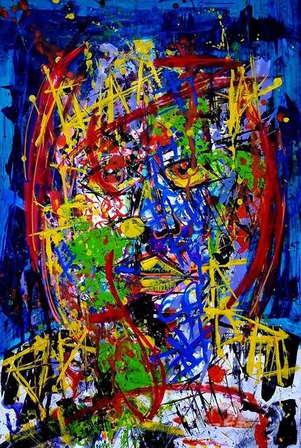 Franck de las Mercedes, ‘Os’, 2017, Painting, Acrylic on canvas, The Contemporary Art Modern Project