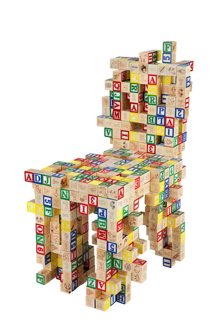 Benjamin Rollins Caldwell, ‘ABC123 Chair’, 2011, Design/Decorative Art, Children’s ABC Counting
Blocks, Avant Gallery