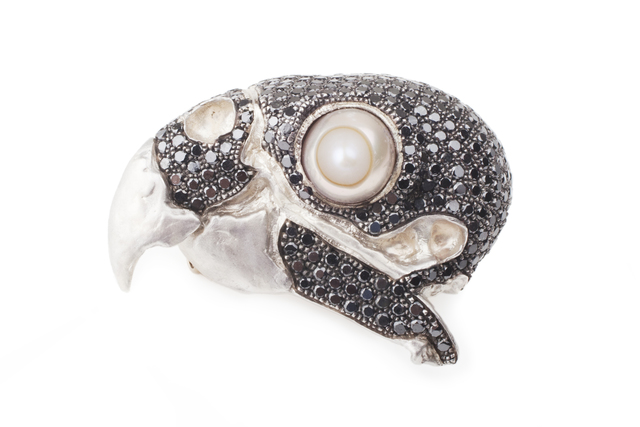 Florie Dupont, ‘brooch Bird skull’, 2013, Caroline Van Hoek