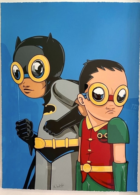 Hebru Brantley, ‘Flynamic Duo’, 2017, Print, Screenprint, Artsy X Capsule Auctions