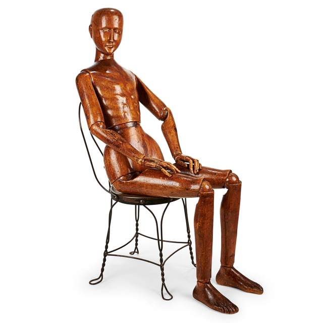 life size wooden artist mannequin