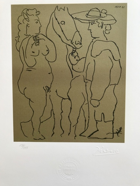 Pablo Picasso, ‘Picador Woman and Horse’, ca. 1980, ByNewArt