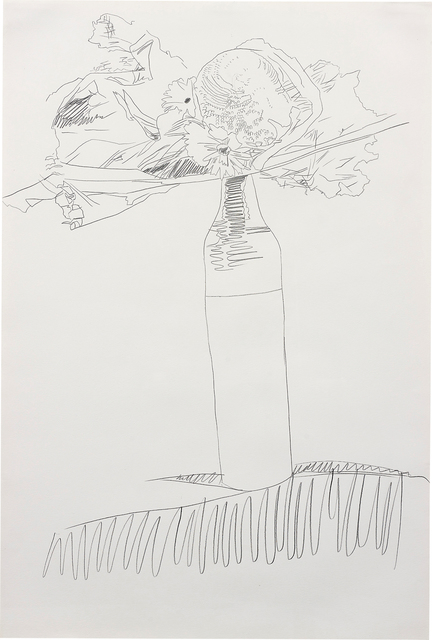 Andy Warhol Flower Drawing 1974 Artsy