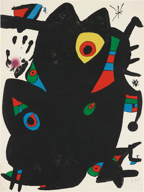 Joan Miró, ‘Montroig II’, 1973, Phillips
