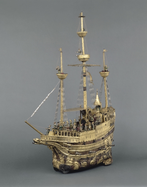 Hans Schlottheim, ‘Nef automate dite "de Charles Quint" (Mechanical galleon of Charles V)’, c. 1580, Musée national de la Renaissance