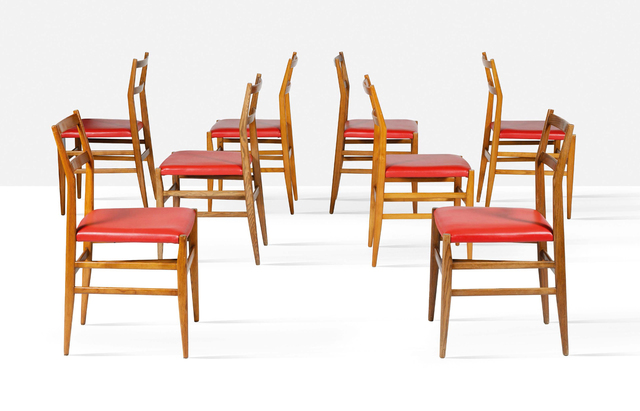 Gio Ponti, ‘Set of 16 Leggera chairs’, 1952, Aguttes