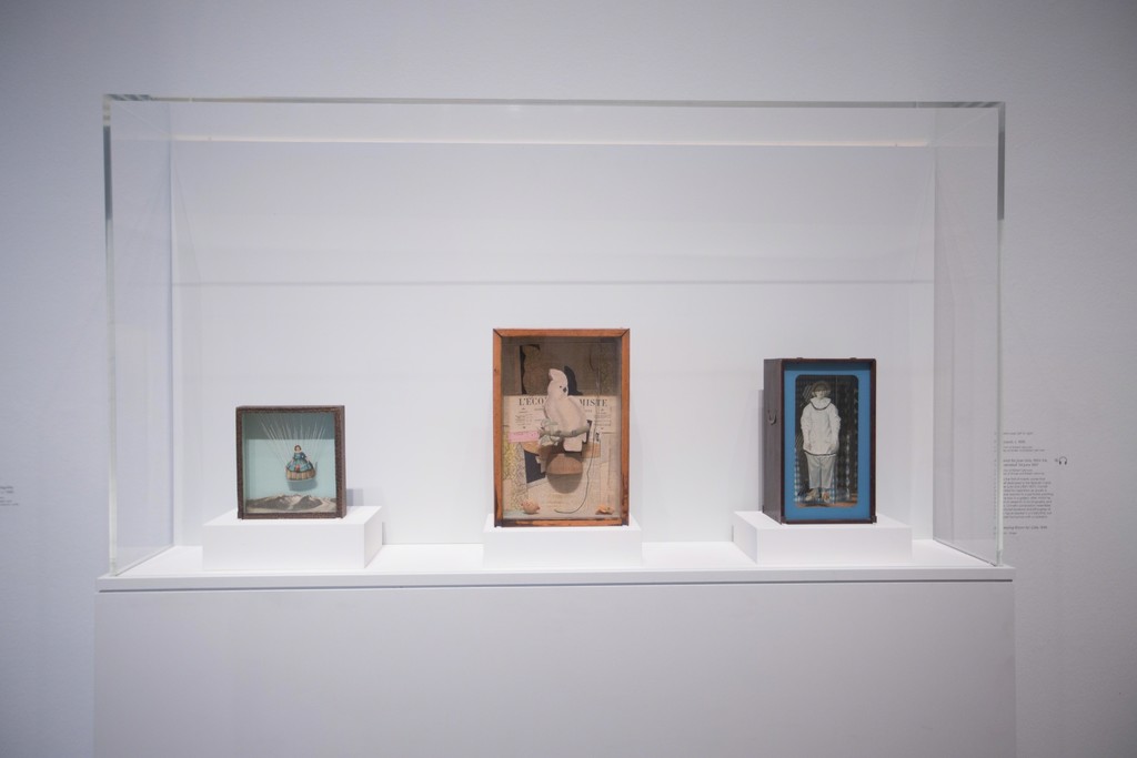 Installation view of "Joseph Cornell: Wanderlust" at The Royal Academy of Arts, London (2015) © David Parry Installation view of "Joseph Cornell: Wanderlust" at The Royal Academy of Arts, London (2015) © David Parry