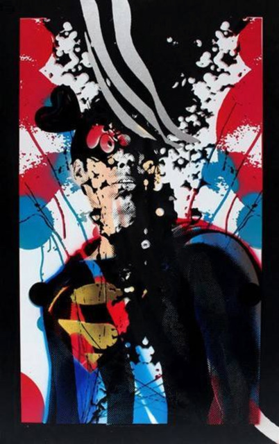 Miss Bugs, ‘To Find Just Another Super Turner Winner (Superman)’, 2009, Print, Screen Print on 2mm Aluminum, End to End Gallery