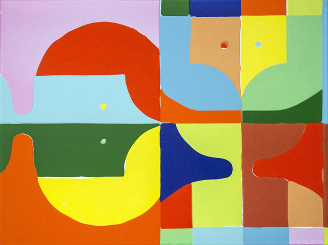 Polly Apfelbaum, ‘A Potential’, 2018, Print, Enamel on metal, Friends Seminary Benefit Auction