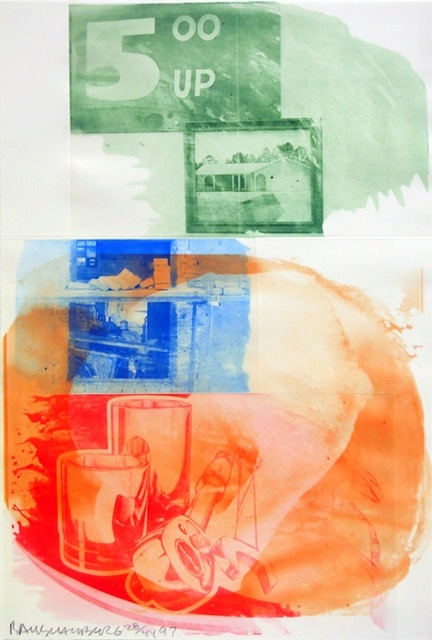 Robert Rauschenberg, ‘Collateral, from Ground Rules’, 1997, Gregg Shienbaum Fine Art