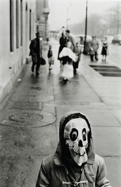 Frank Paulin, ‘Mask, New York City’, 1956, Bruce Silverstein Gallery