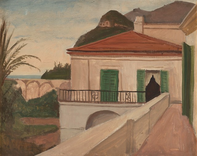 Pompeo Borra, ‘Litorale campano’, 1934-36, Painting, Oil on canvas, Finarte