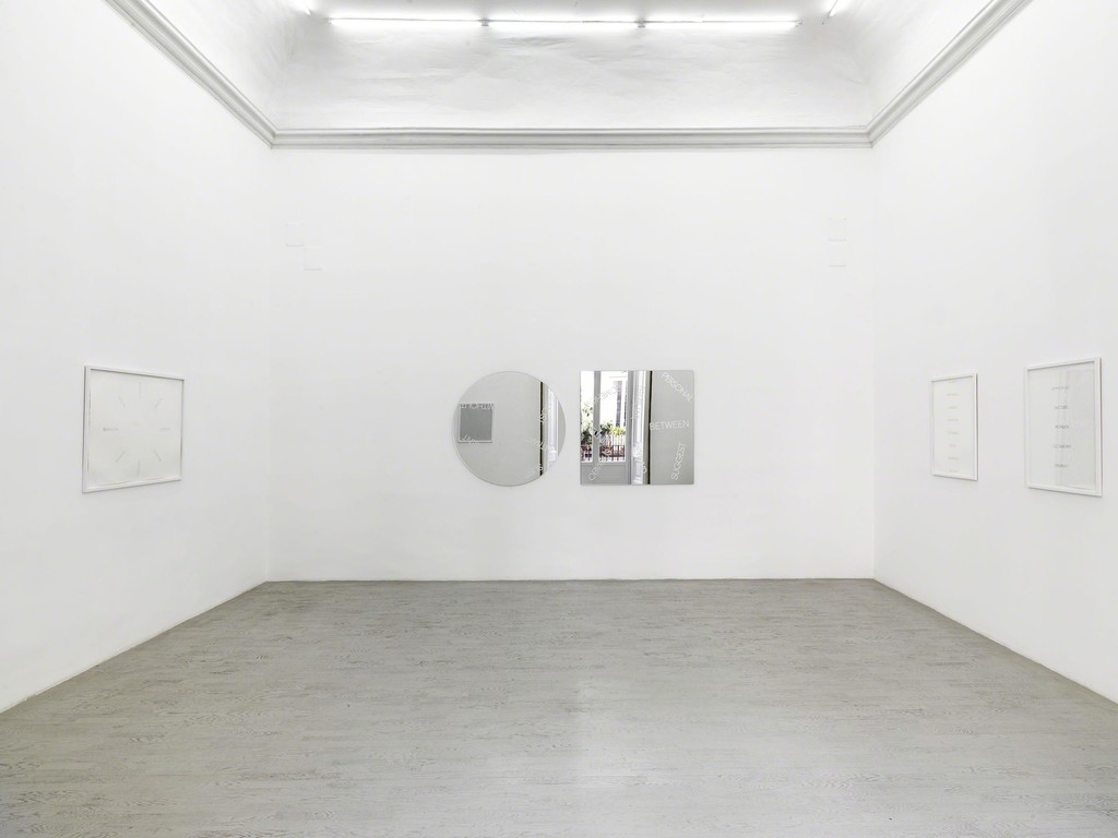 Robert Barry - partial view of the exhibition - June 2014 - Galleria Alfonso Artiaco, Napoli Robert Barry - partial view of the exhibition - June 2014 - Galleria Alfonso Artiaco, Napoli