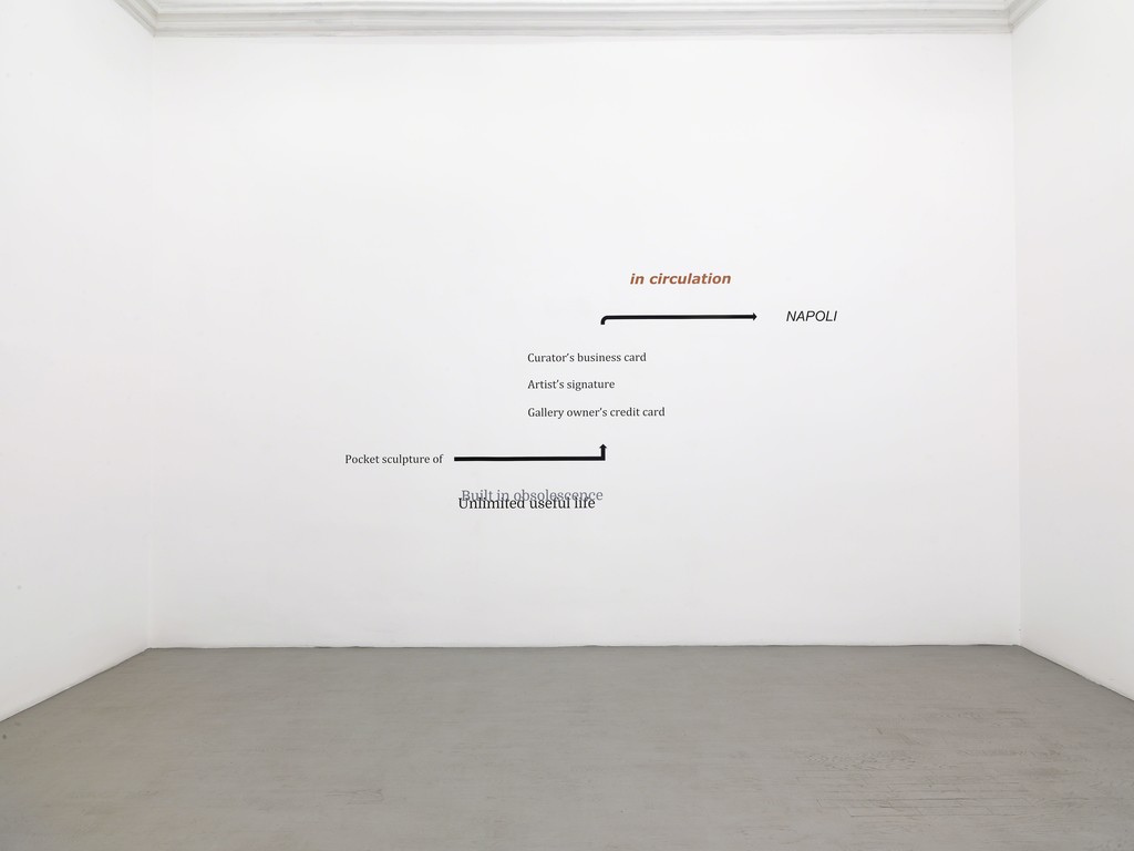 A boat is a floating piece of space, toward the Horizon - Partial view of the exhibition - June 2017 - Galleria Alfonso Artiaco A boat is a floating piece of space, toward the Horizon - Partial view of the exhibition - June 2017 - Galleria Alfonso Artiaco