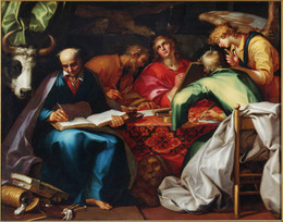 Abraham Bloemaert, ‘The Four Evangelists’, ca. 1612–15, Painting, Oil on Canvas, Princeton University Art Museum