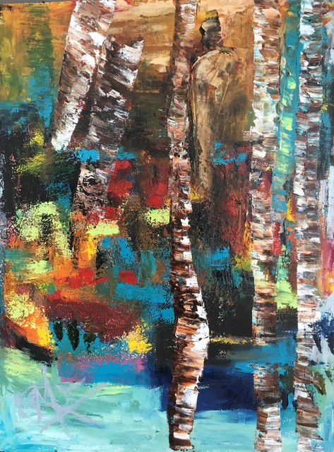 Mariam Qureshi, ‘Dead birches ’, 2019, Lotus Art Gallery