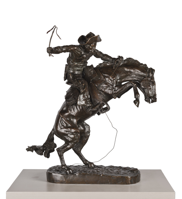 Frederic Remington | The Bronco Buster (1895) | Artsy