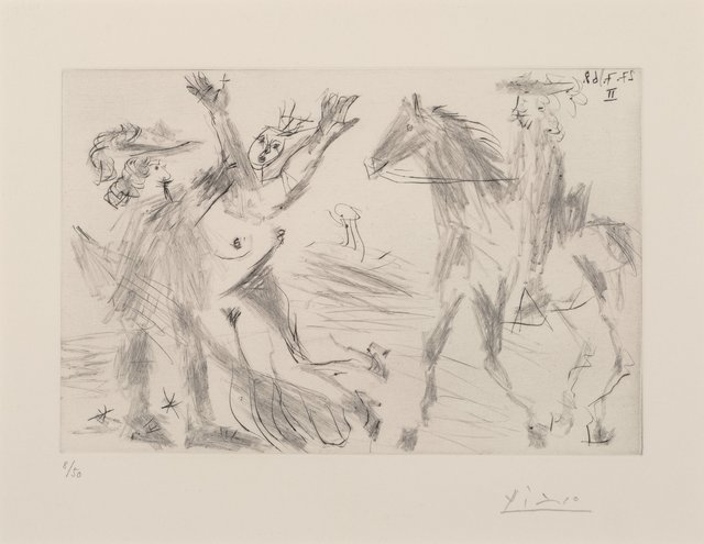 Pablo Picasso, ‘Enlèvement, from Séries 347’, 1968, Heritage Auctions