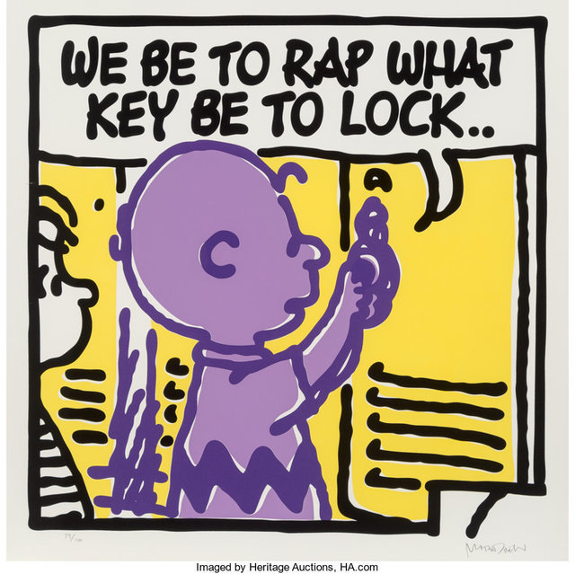 Mark Drew, ‘Lock (Digable Planets)’, 2019, Print, Screenprint in colors on Somerset paper, Heritage Auctions