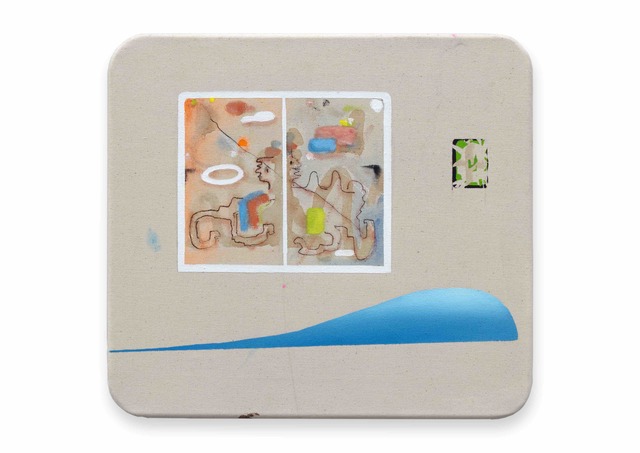 Roy Mordechay, ‘Notes #10’, 2020, Painting, Watercolor, ink, acrylic and oil on canvas, Nir Altman Galerie