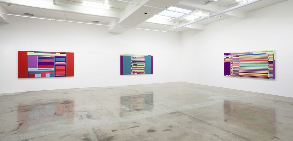 Rafaël Rozendaal, Abstract Browsing, Installation view, Steve Turner, January 2016 Rafaël Rozendaal, Abstract Browsing, Installation view, Steve Turner, January 2016
