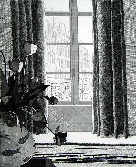 David Hockney, ‘Rue de Seine’, 1971, Mary Ryan Gallery, Inc