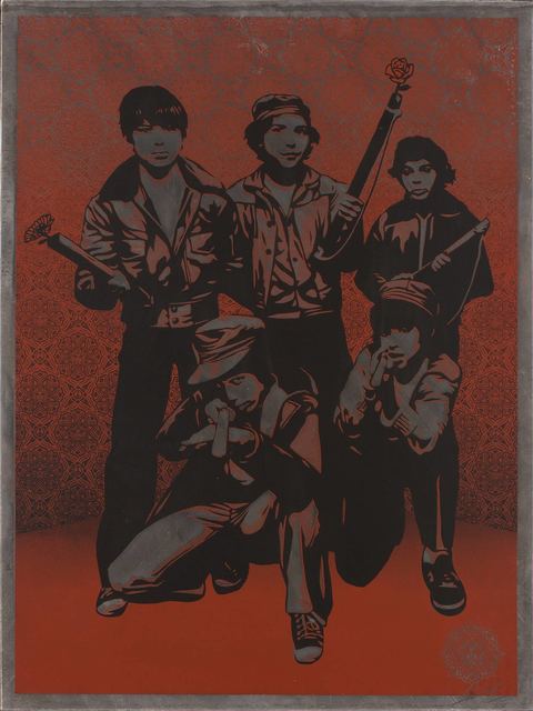 Shepard Fairey (OBEY), ‘Defiant Youth’, 2010, Doyle