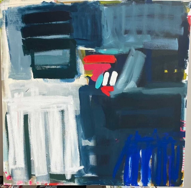 Colleen Leach, ‘Should Have Seen the Other Guy ’, 2021, Painting, Mixed Media on Canvas, Shain Gallery