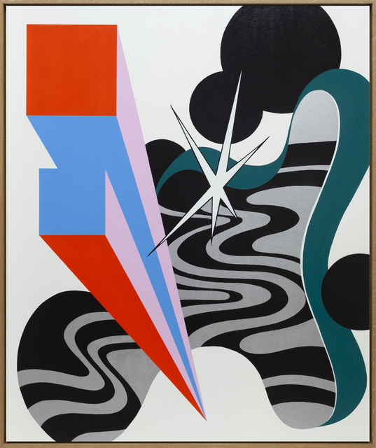 Moritz Green, ‘Untitled Composition 4’, 2021, Painting, Acrylic on canvas, KOLLY GALLERY