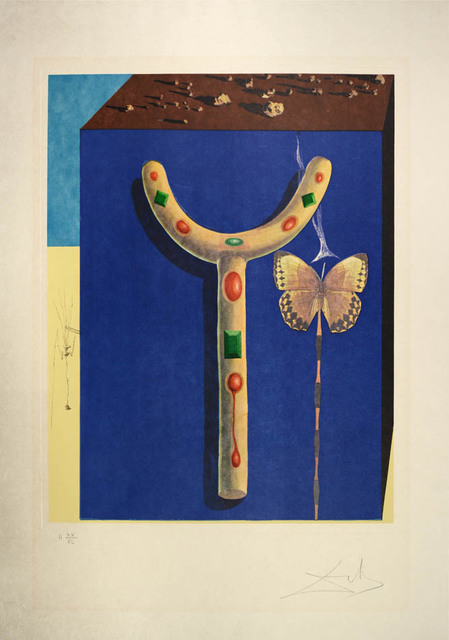 Salvador Dalí, ‘Surrealist Crutches, from Memories of Surrealism. ’, 1972, Shapero Modern
