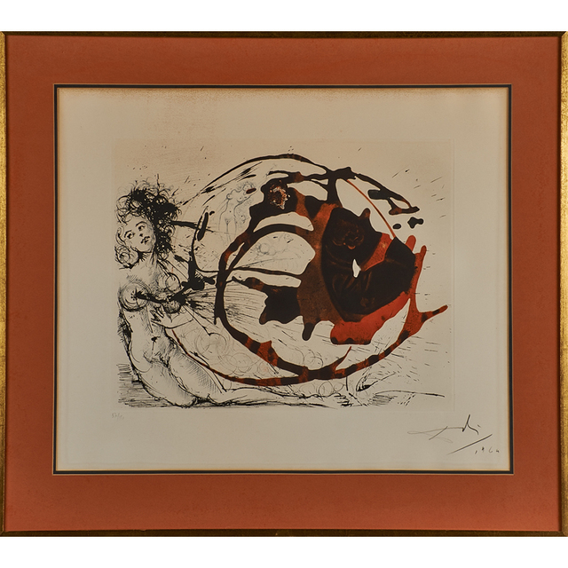 Salvador Dalí, ‘La Voie Lactee (The Milky Way) from Mythologie’, 1964, Rago