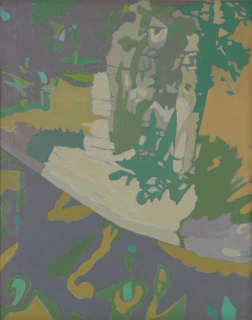 Ralph Wickiser, ‘Apple Tree in Yellow’, 1990, Walter Wickiser Gallery
