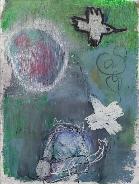 Marty Kelly, ‘Ancient Birds’, 2020, Drawing, Collage or other Work on Paper, Graphite, oil pastel, chalk pastel & charcoal on Arches HP archival watercolour paper, Gibbons & Nicholas
