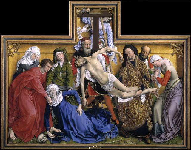 Rogier van der Weyden, ‘The Descent from the Cross’, 1435, Painting, Oil on panel, Museo Nacional del Prado