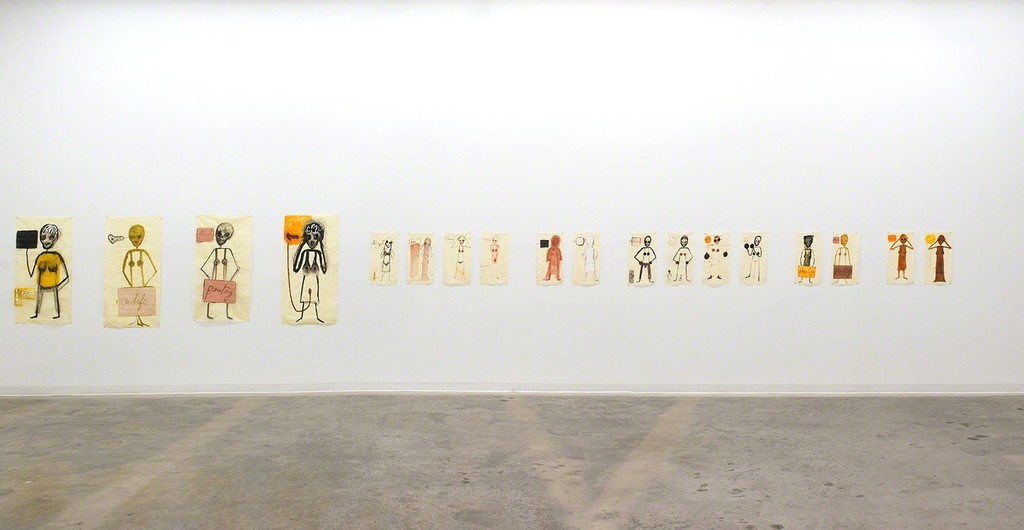 Mira Schor: "Power" Frieze installation view Mira Schor: "Power" Frieze installation view