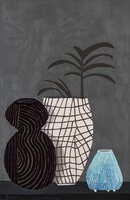 Jonas Wood - Untitled (3 Shio Pots)