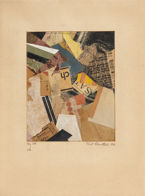 Kurt Schwitters, ‘Merz 318. ch.’, 1921, Galerie Natalie Seroussi