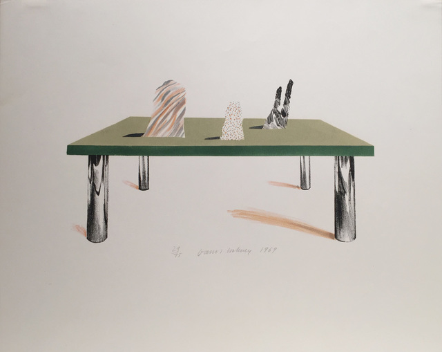 David Hockney, ‘Glass Table with Objects’, 1969, Osborne Samuel