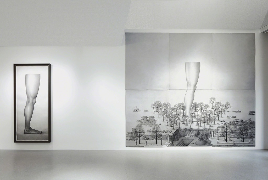Artworks © Paul Noble. Photo by Johnna Arnold. Courtesy Gagosian. Artworks © Paul Noble. Photo by Johnna Arnold. Courtesy Gagosian.